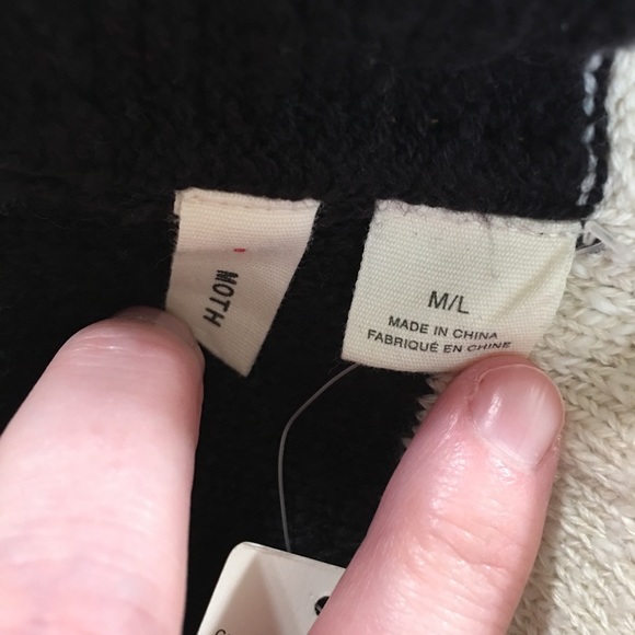 Anthropologie Moth Fringed and Striped Cardigan - Picture 7 of 8